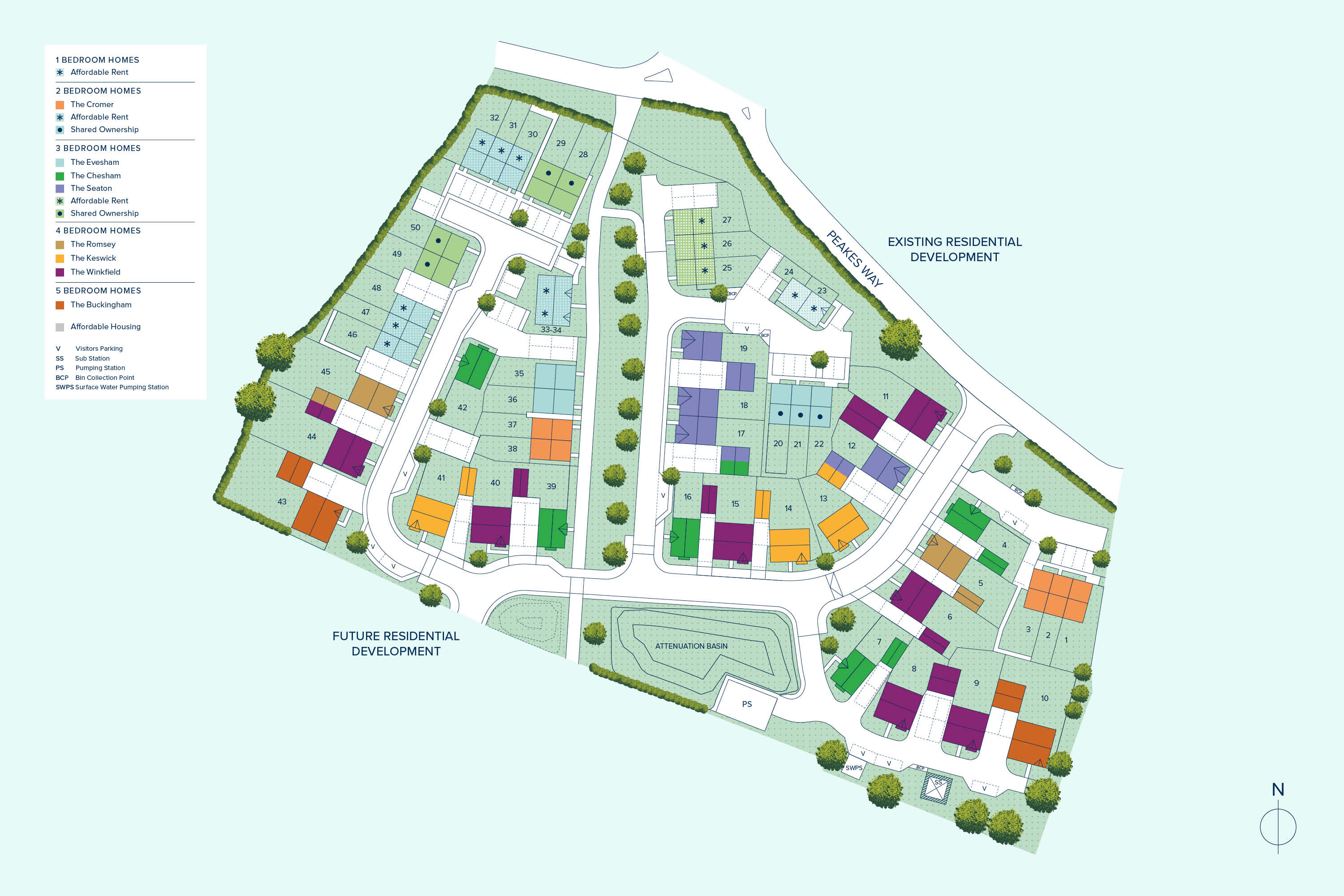 Regents Brook plan