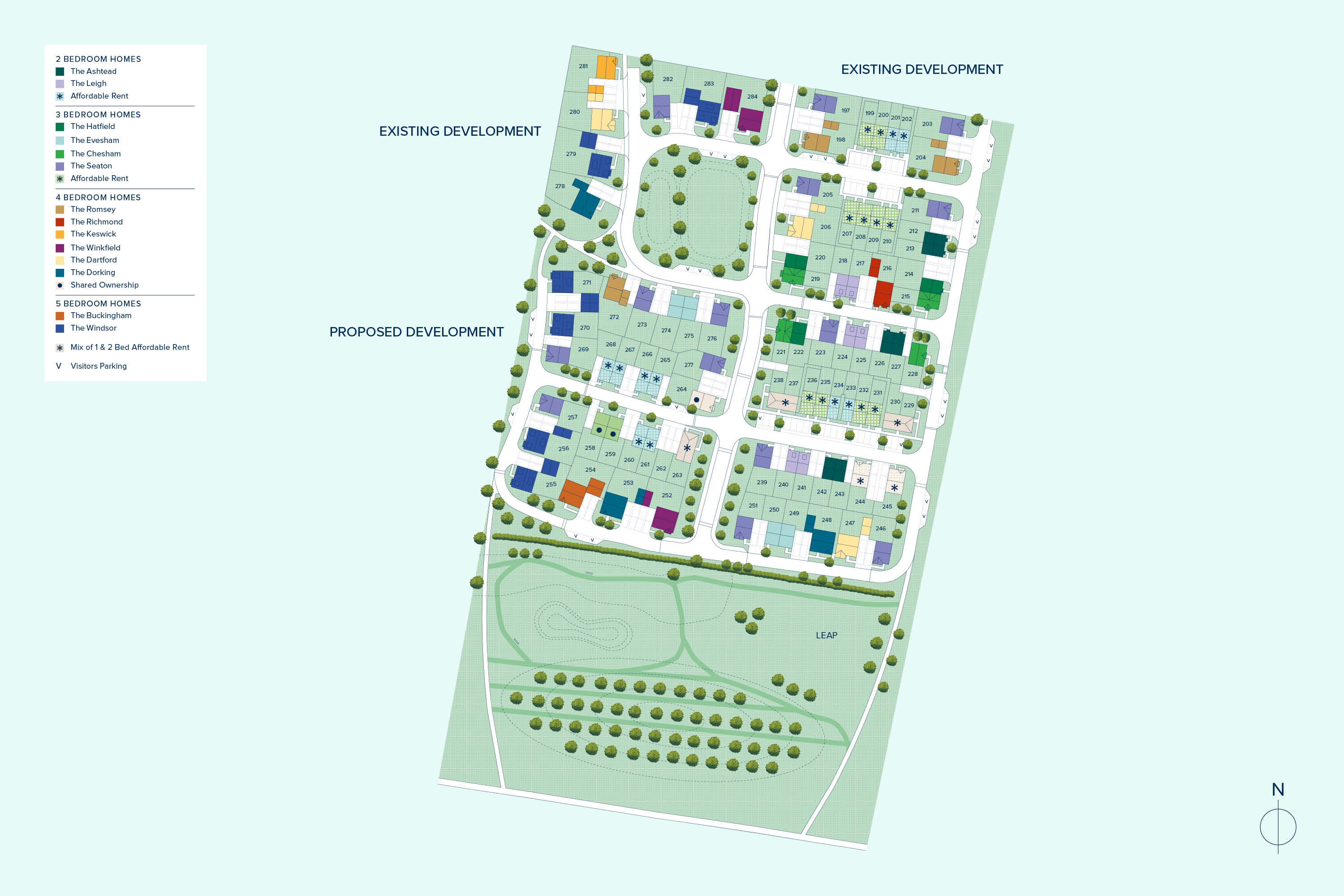 Crown Meadows plan