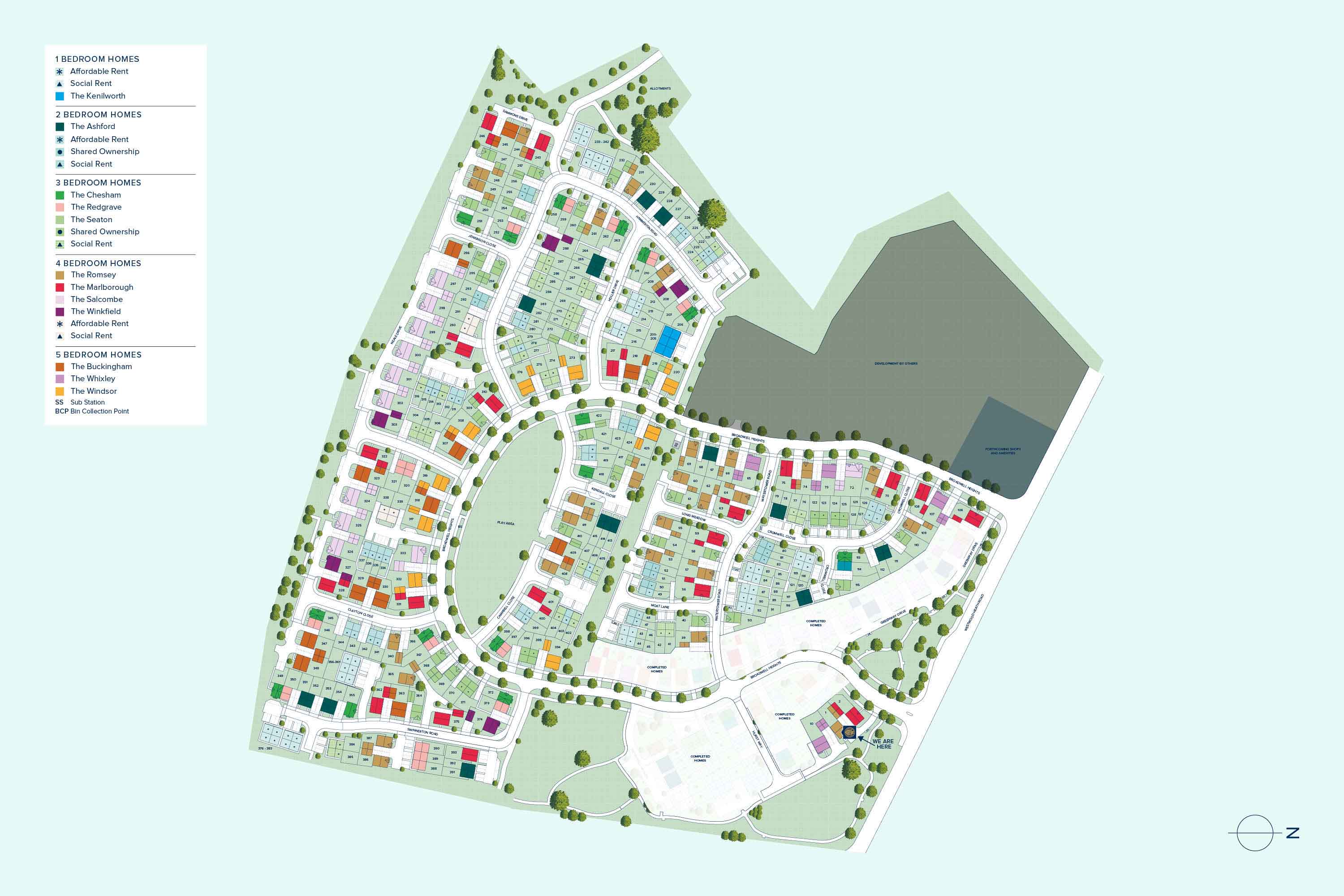 Westwood Park plan