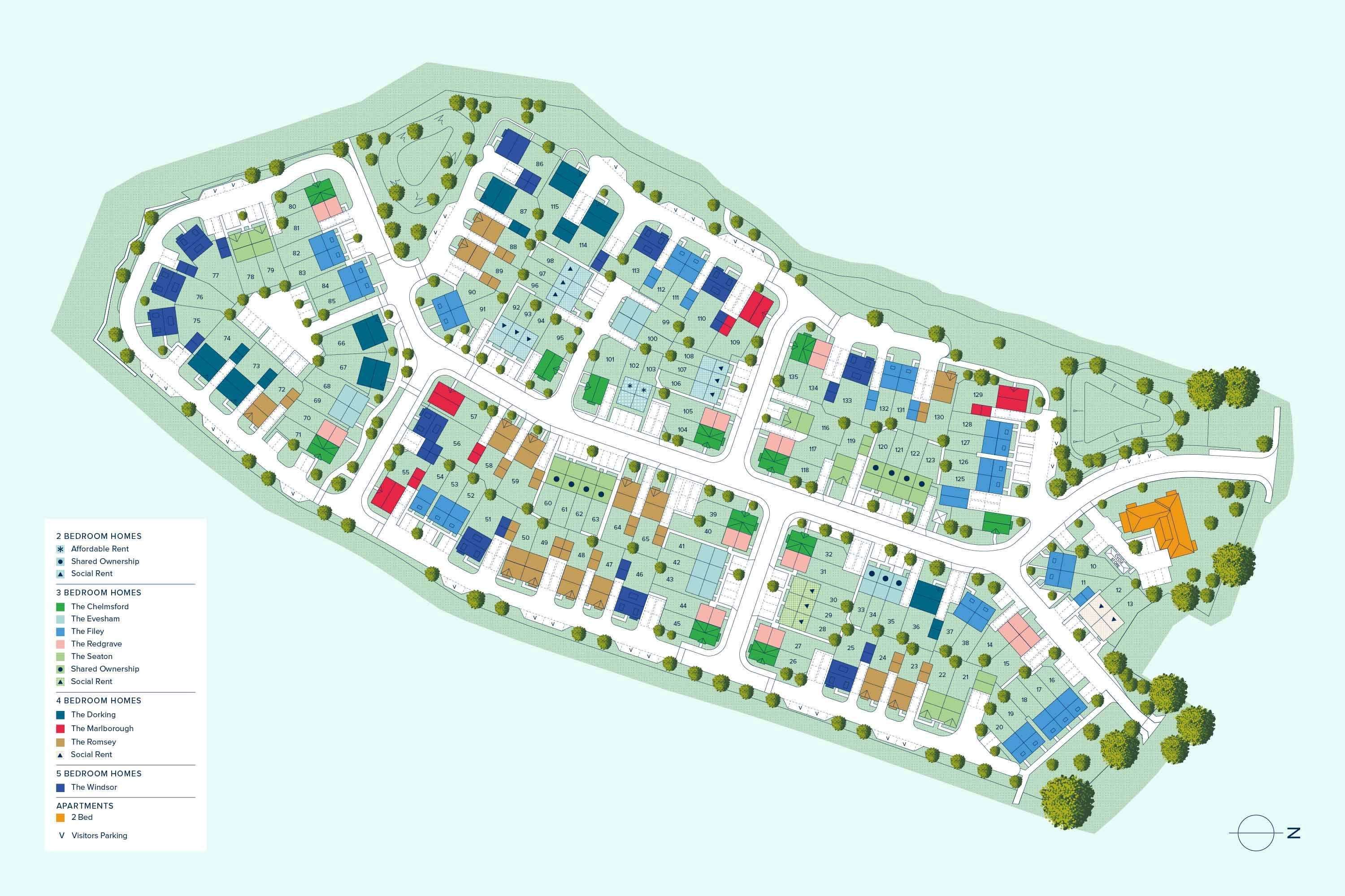 Newlands Place plan