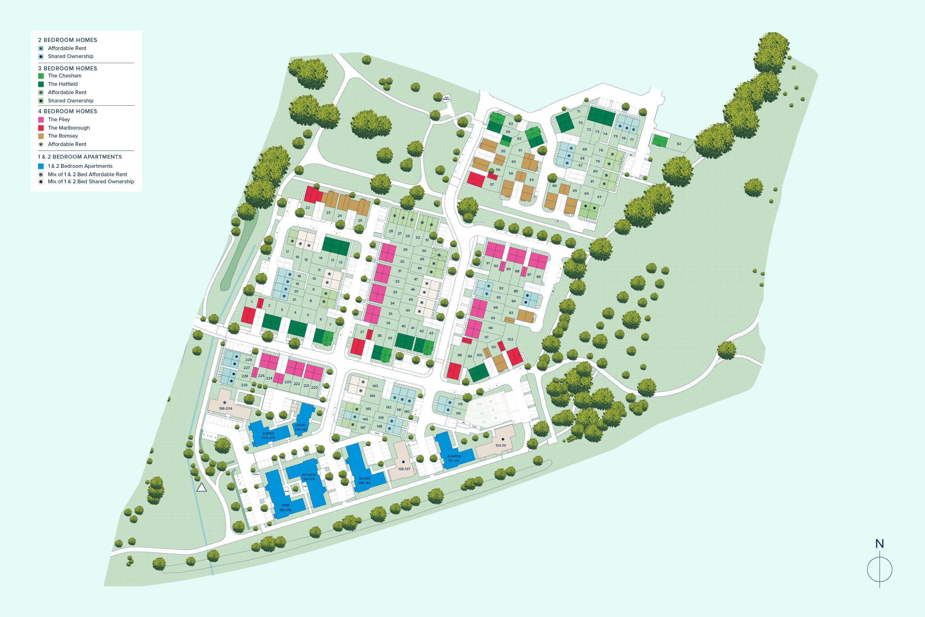 Brooklands Park plan