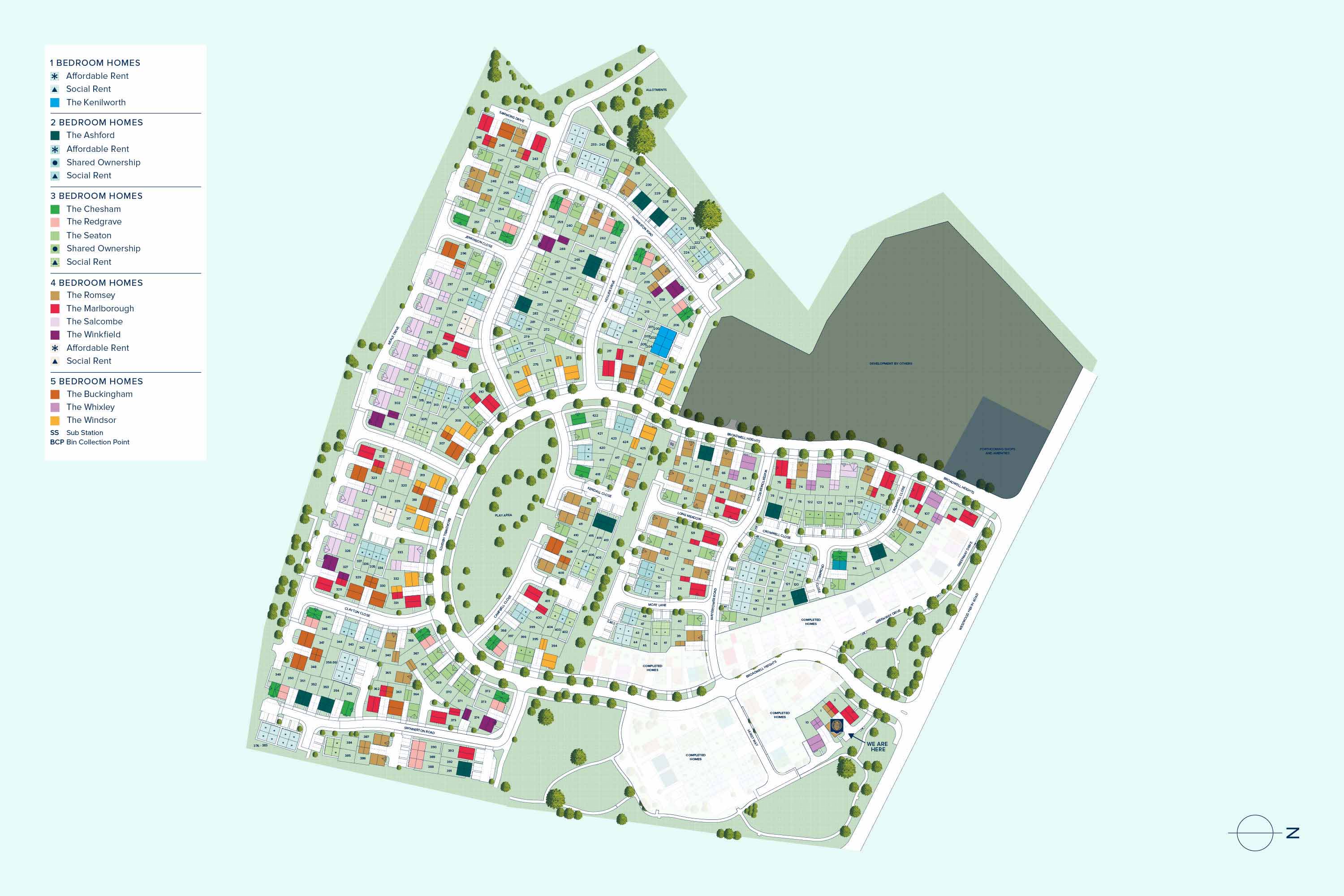 Westwood Park plan