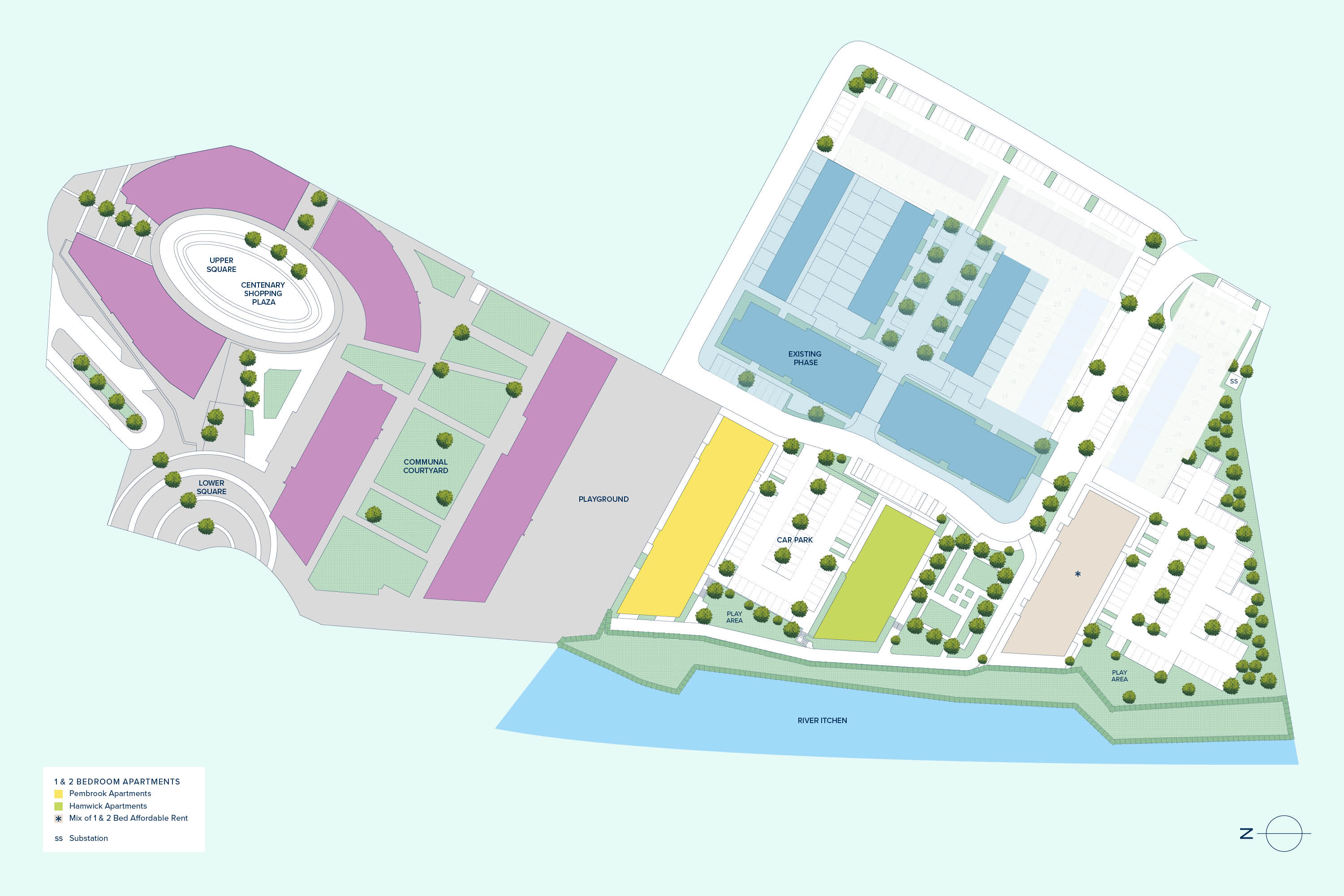 Centenary Quay plan