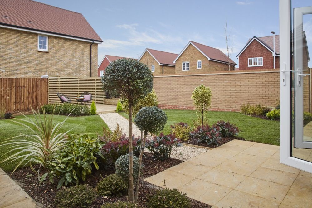 Typical Crest garden from another development 