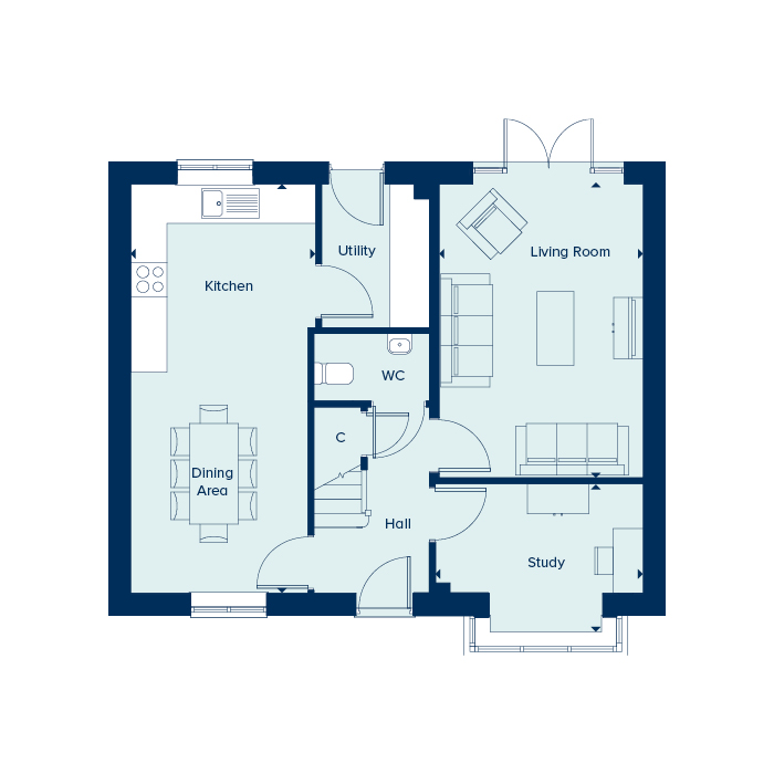 Home 235: The Keswick | Sevington Lakes | Crest Nicholson