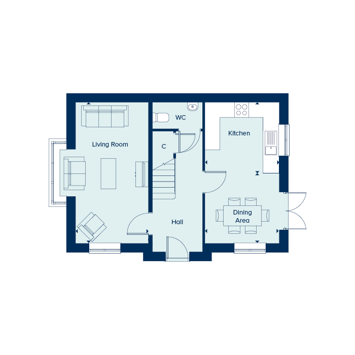 Home 35: The Chesham | Kegworth Gate | Crest Nicholson