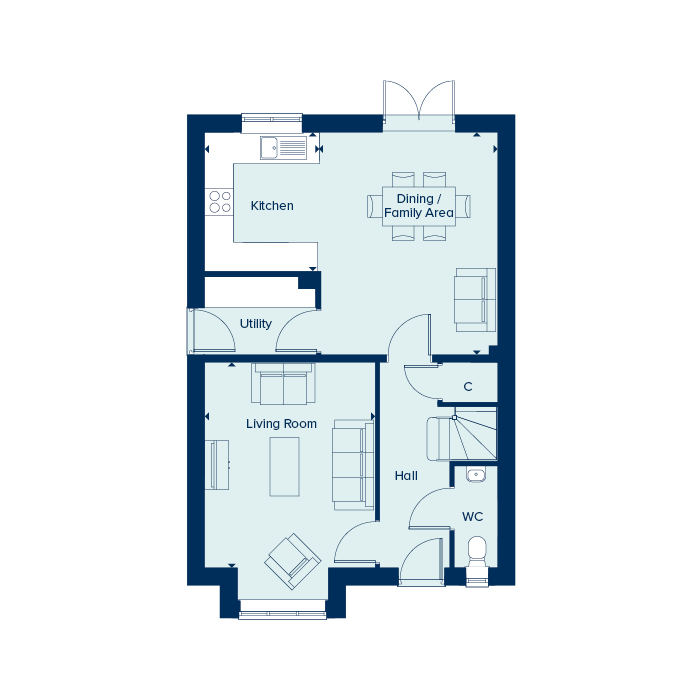 Home 40: The Romsey | Kegworth Gate | Crest Nicholson