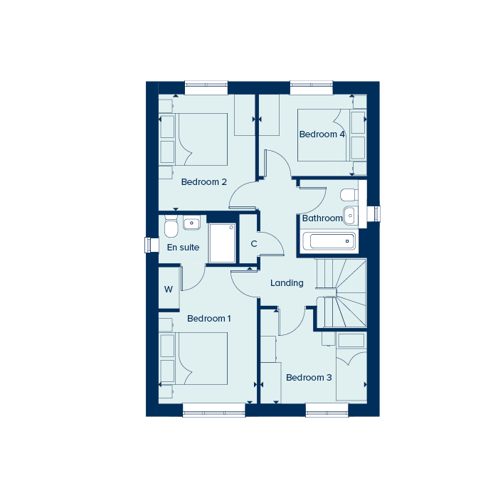 Home 40: The Romsey | Kegworth Gate | Crest Nicholson