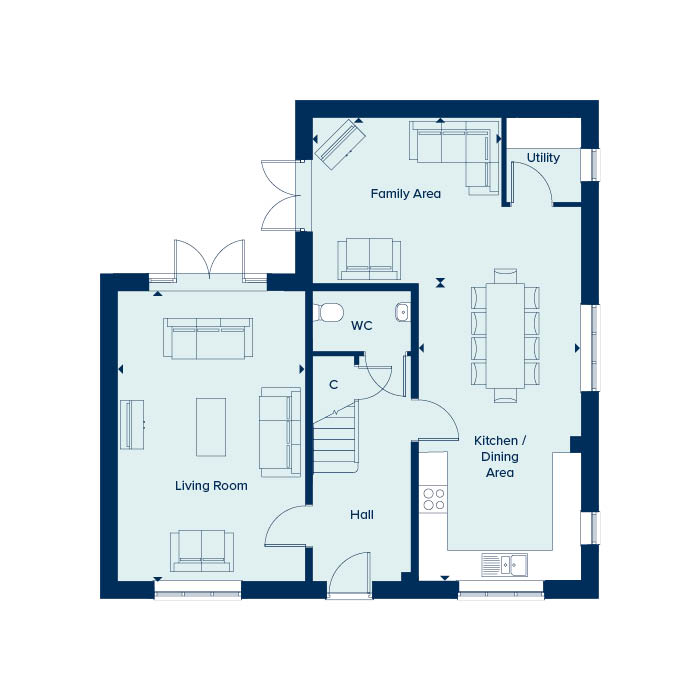 Home 55: The Roydon | Kegworth Gate | Crest Nicholson