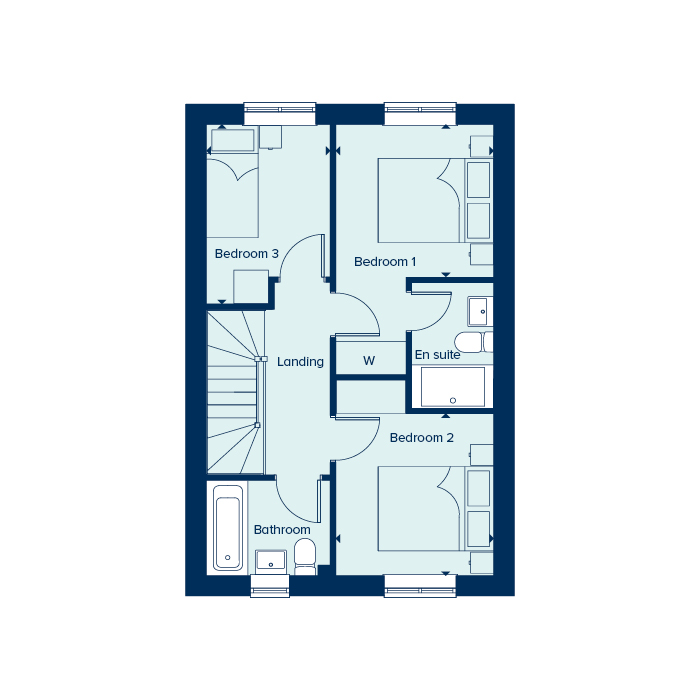 Home 25: The Hatfield | Kegworth Gate | Crest Nicholson