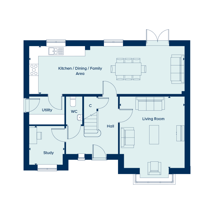 Home 153: The Salcombe | Ackender Hill | Crest Nicholson