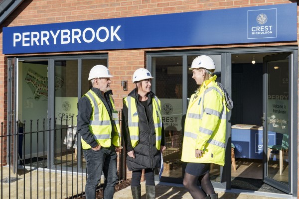 Perrybrook show home launch