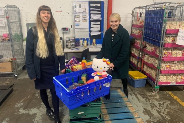Westwood Park supports local foodbank